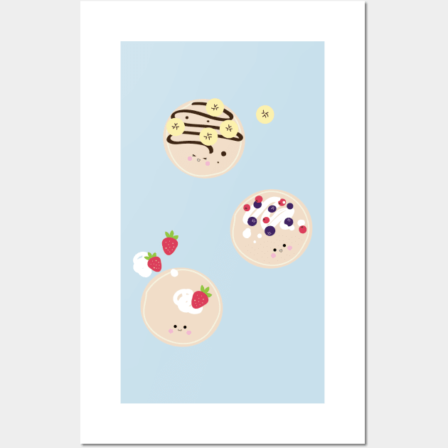 Pancakes for breakfast Wall Art by lauraargh